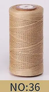 Leder Handwerk DIY Projekt 150d Leder Nähen Polyester Flach wachs Schnur Durchmesser 0,8mm 50 Meter