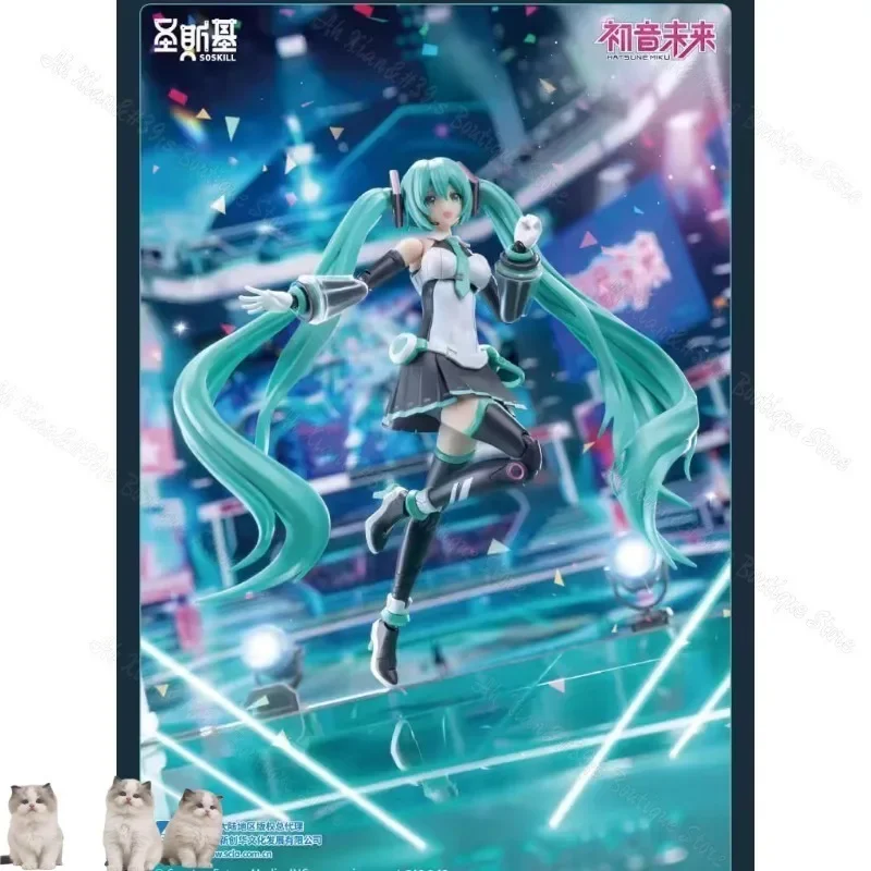 

Spot SSKMIKU01 beautiful girl series sings the future assembled model movable doll toy