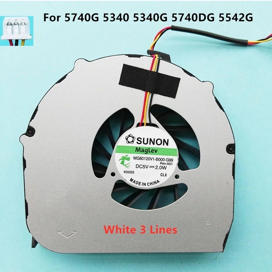 

Brand New Original Laptop CPU Cooling Fan For Acer 5740G 5340 5340G 5740DG 5542G