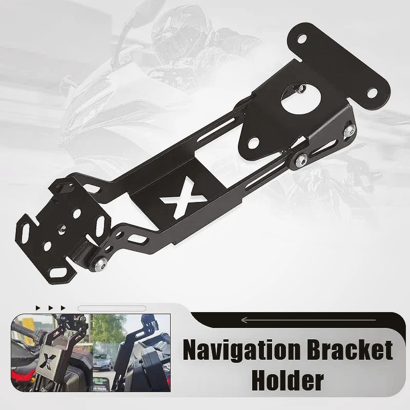 

For Ducati DESERTX 2022 2023 2024 2025 GPS Mount Desert X Aluminium Motorcycle Navigation GPS Support Mount Bracket Holder