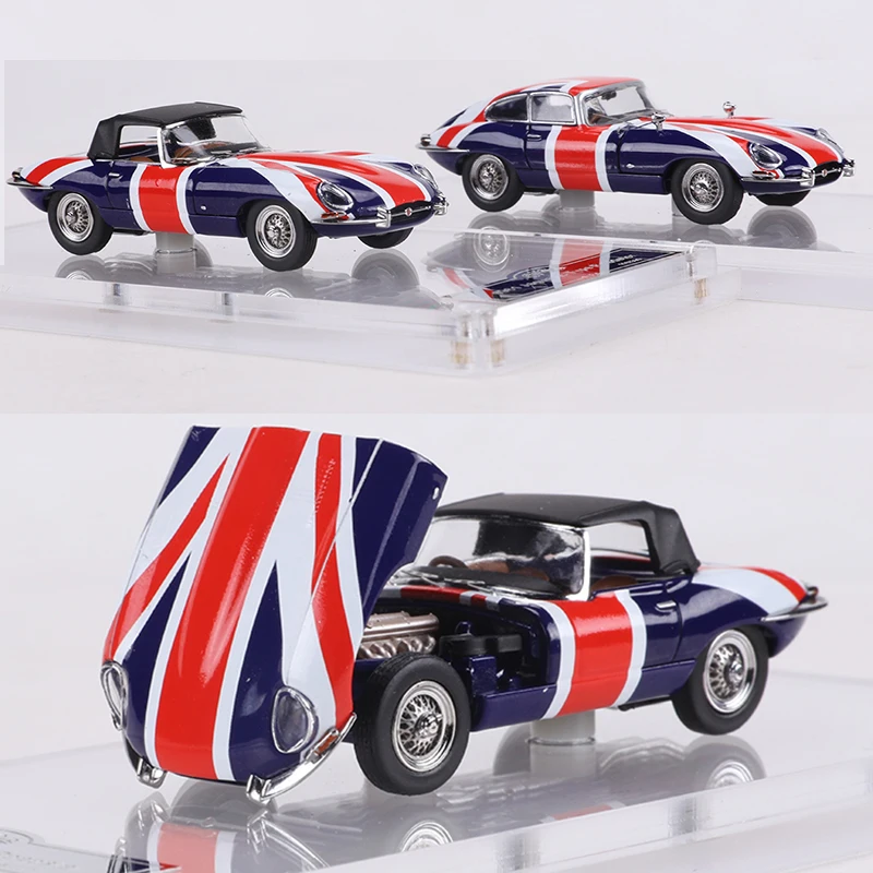 

GFCC 1:64 1961 Jaguar E-Type Roadster/Coupe Alloy Model Car