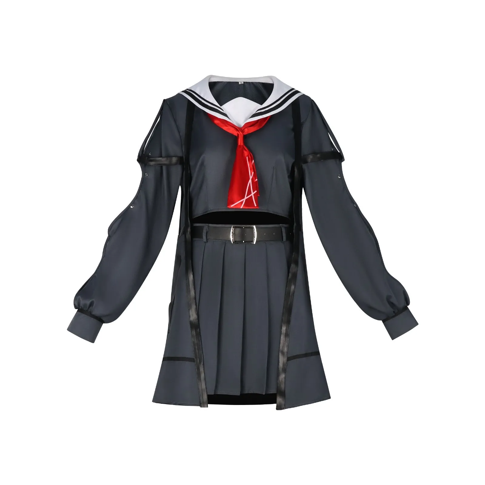 Anime und Spiel brüllende Wellen Chisa Cosplay-Kostüme, japanische JK-Schuluniformhemden, Röcke und süße Schuloutfits für Frauen