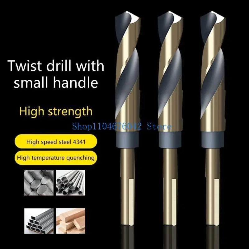 

652F 12mm-35mm HSS Twist Drill Round Shank Bit Metal Hole Opener Portable