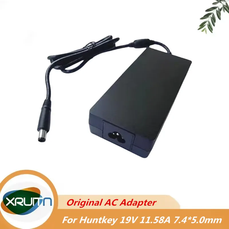 

Input 200-240v genuine Huntkey HKA220190A2-6A 19v 11.58a 220W 7.4x5.0mm AC adapter for power supply charger