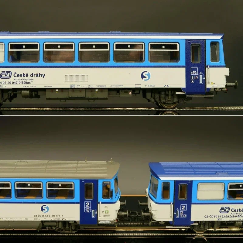 ROCO Train Model HO 1/87 70379 Czech Intercity Train 810 Digital Sound Effect Rail Car Toy with Light