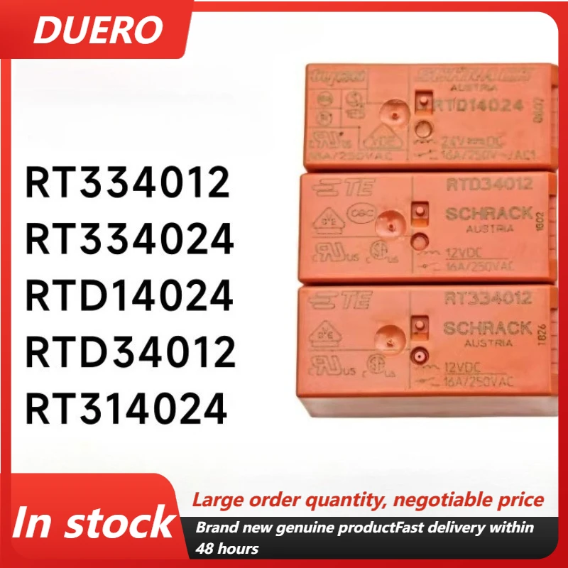 New 1pcs/lot RT334012 RT314024F RT314012 RTD14024 RTD34012 RT314730 Relay REL-MR-BL-230AC/21HC