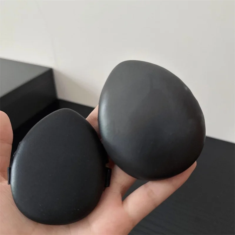 1/2/3pcs Dual-Sided Leather Makeup Sponge Puff Not Eat Foundation Powder Puff Dry Wet Dual-use Soft Water Drop Air Cushion Puffs
