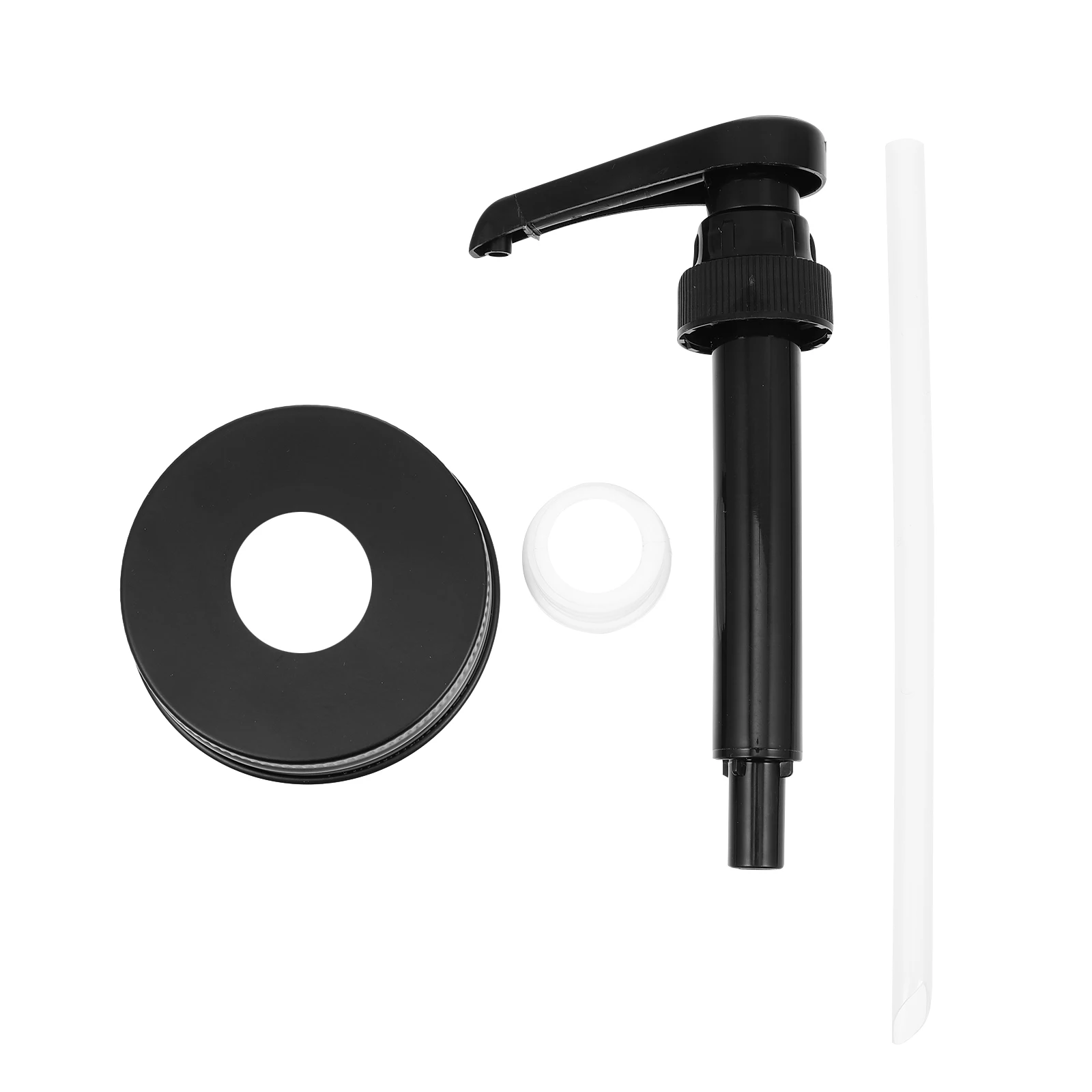 

Dispense Core Distributor Stainless Steel Plastic Syrup Bottle Pump Honey Pump Simple Dispenser Premium Quality