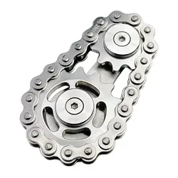 Metal Hand Spinner Chain Gear Metal Fidget Spinner Adult EDC Fidget Toys Focus ADHD Tool Office Stress Relief Toys