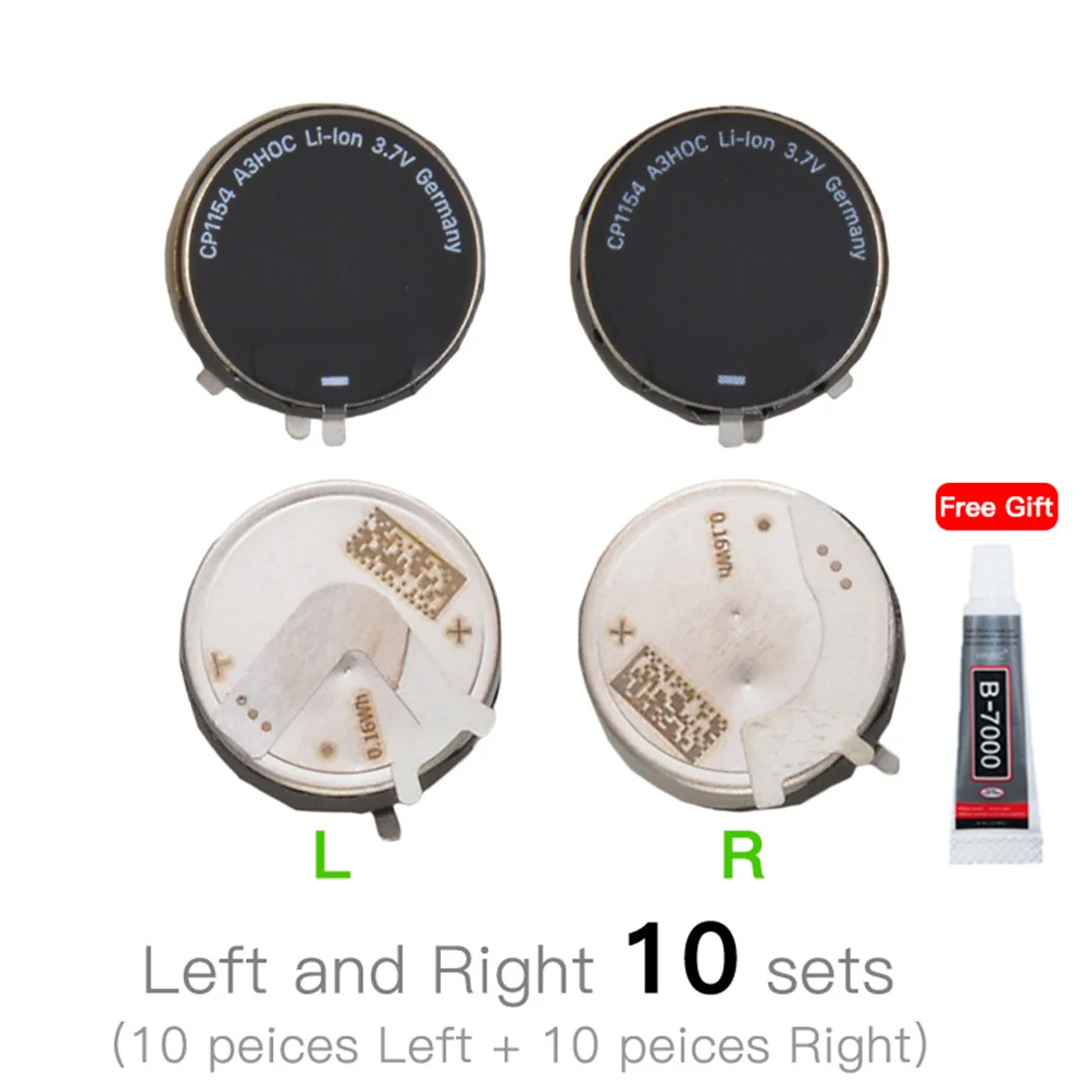 CP1154 3.7V 交換用バッテリー Apple Airpods プロ A2084 A2083 A2190