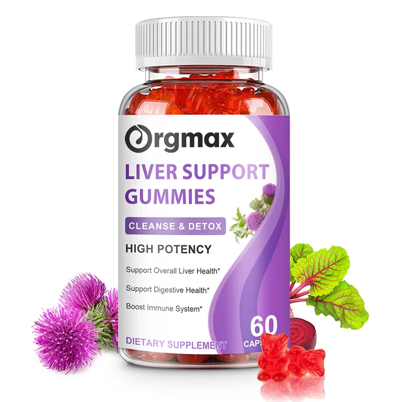 

Organic Milk Thistle Extract Gummies & Dandelion Silybum Marianum for Detox Liver Health Supports Liver Function Non-GMO Vegen