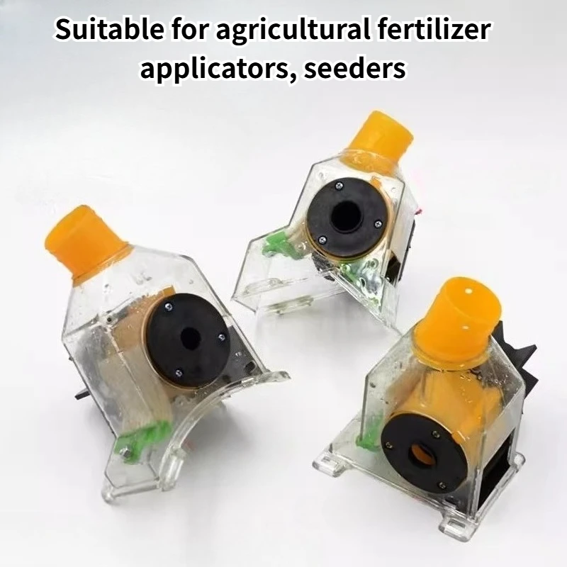 

Аппликатор для сельскохозяйственного внесения удобрений, прозрачная коробка для удобрений с кисточкой, аксессуары для сеялки для внесения удобрений