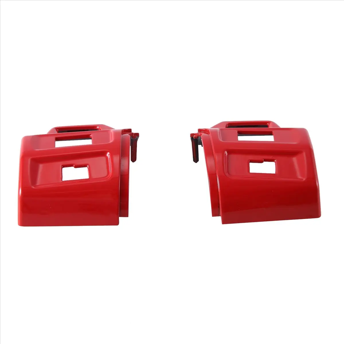 Reliable- Motorcycle Handlebar Control Switch Turn Signal Button Cover for Vespa Sprint 150 16-21 Primavera 125 150 14-21(Red)