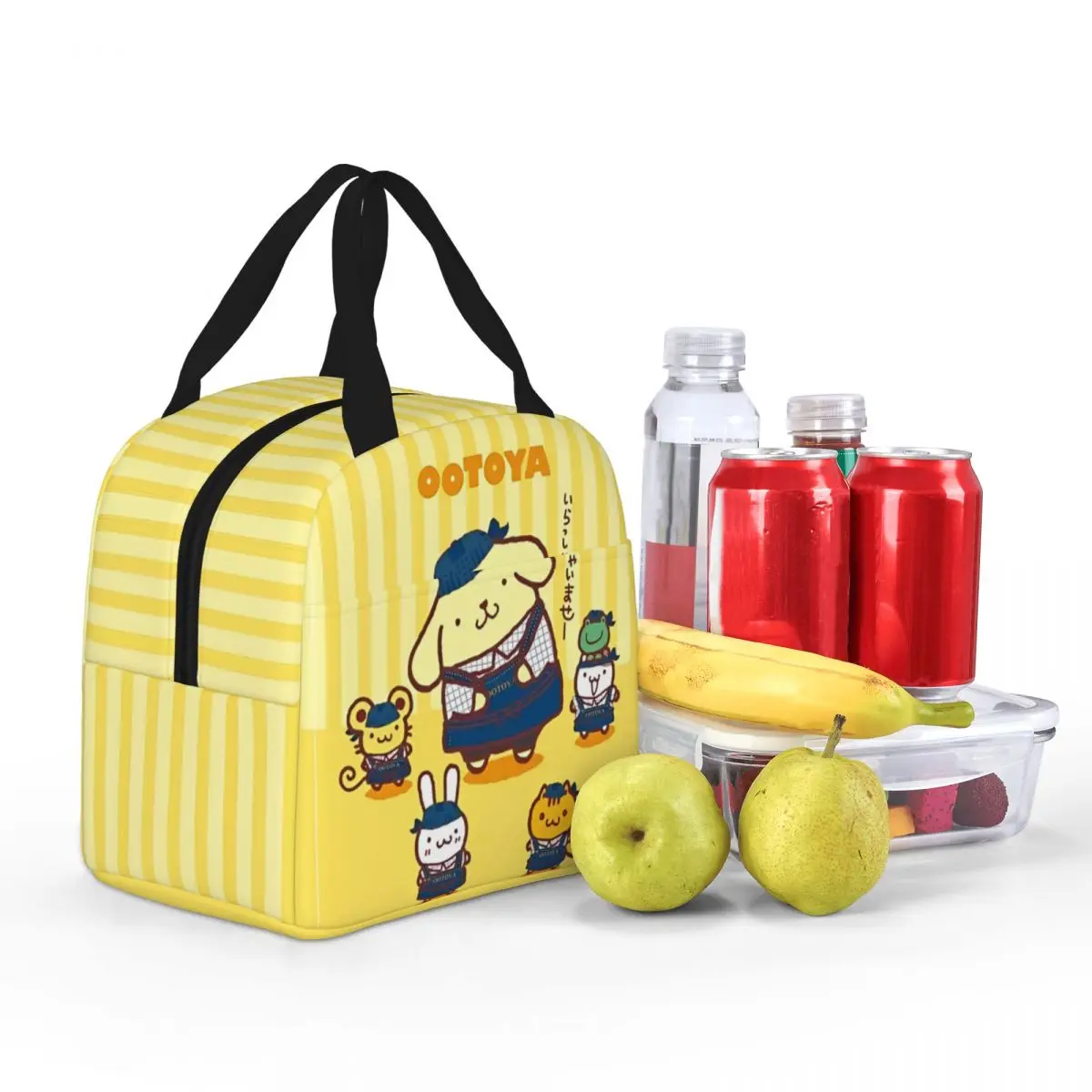 Insulated Lunch Bag Thermal Bag Meal Container Portable Tote Lunch Box Bento Pouch Beach Outdoor