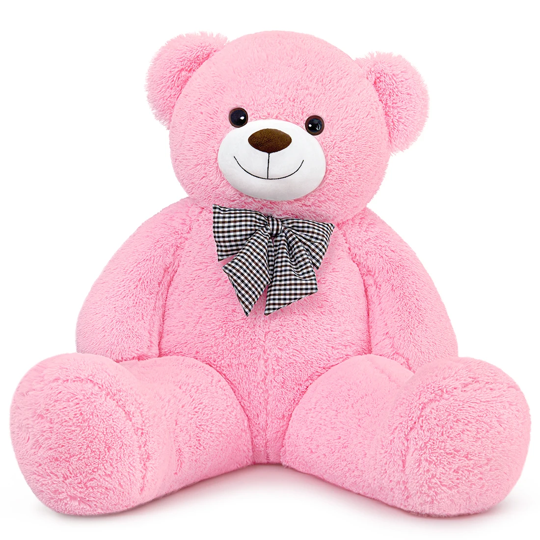 

SNOWOLF 43" Giant Pink Teddy Bear Stuffed Animal Soft Plush Toy for Girls Kids Girlfriend Birthday Valentine Gift Home Decor