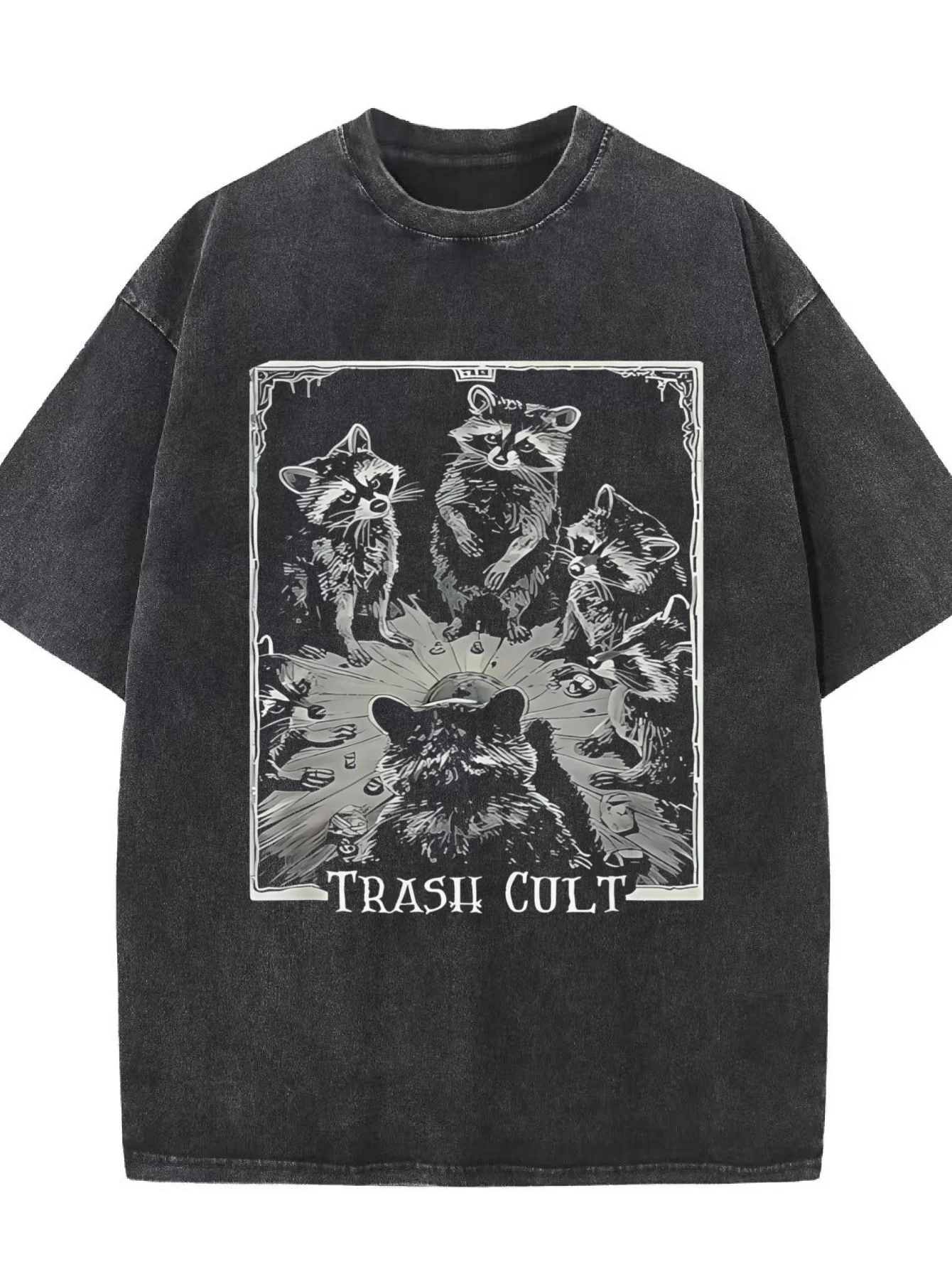 Berserker Gus Cartoon Fashion Series Damaged Print New Men's T-Shirt Fashion Men's Graphic T-Shirt