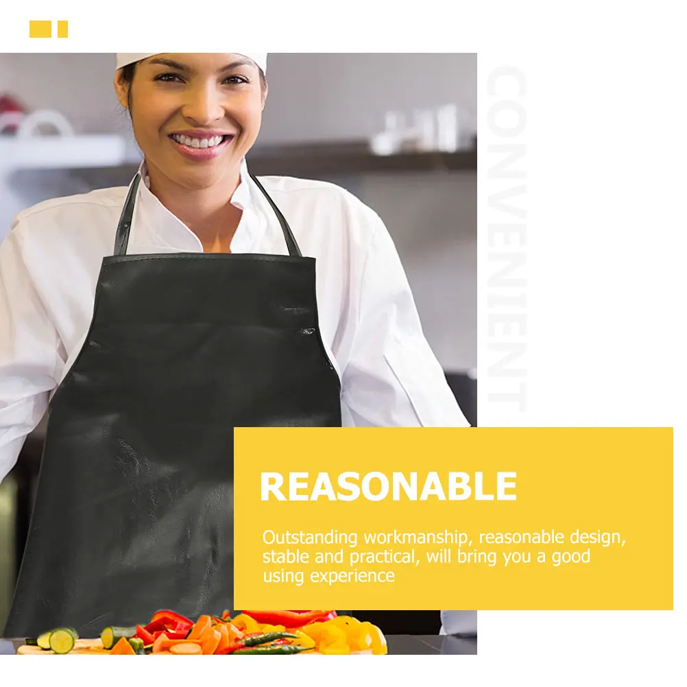 

1 set 1 Set Waterproof Apron Oil-Proof Cooking Supplies Bbq Grilling Aprons For Men Multi-Purpose Wear-Resistant Grease