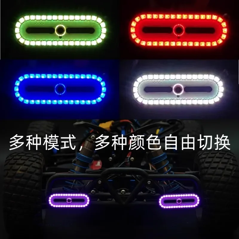 LED switchable mode warning light brake light for RC Crawler Car flat racing off-road vehicle TRX4 SCX10 modification upgrade