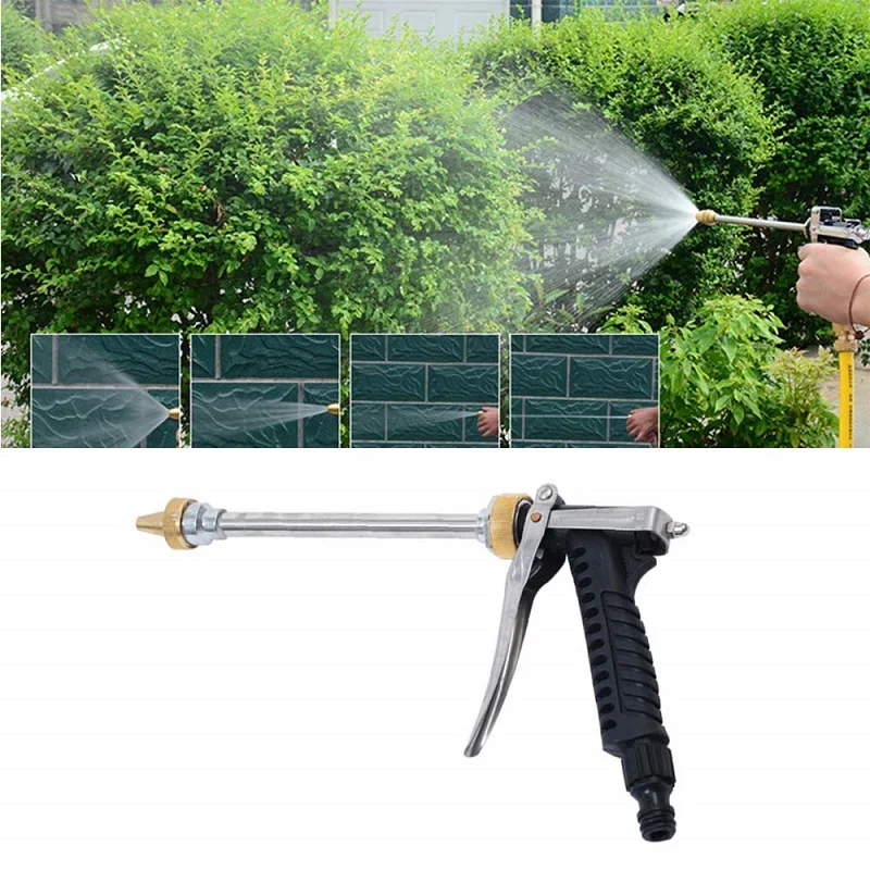 Water Gun Pump For Car Caravan Outdoor Camping Washing Extended Version Of High-pressure Copper Fast Interface Car Wash