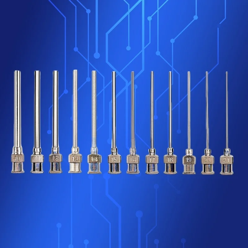 

Бесплатная доставка 10G-21G металлические дозирующие иглы из нержавеющей стали 1,5 дюйма, длина 12 шт., качественные металлические дозаторы, игла 1-1/2 дюйма