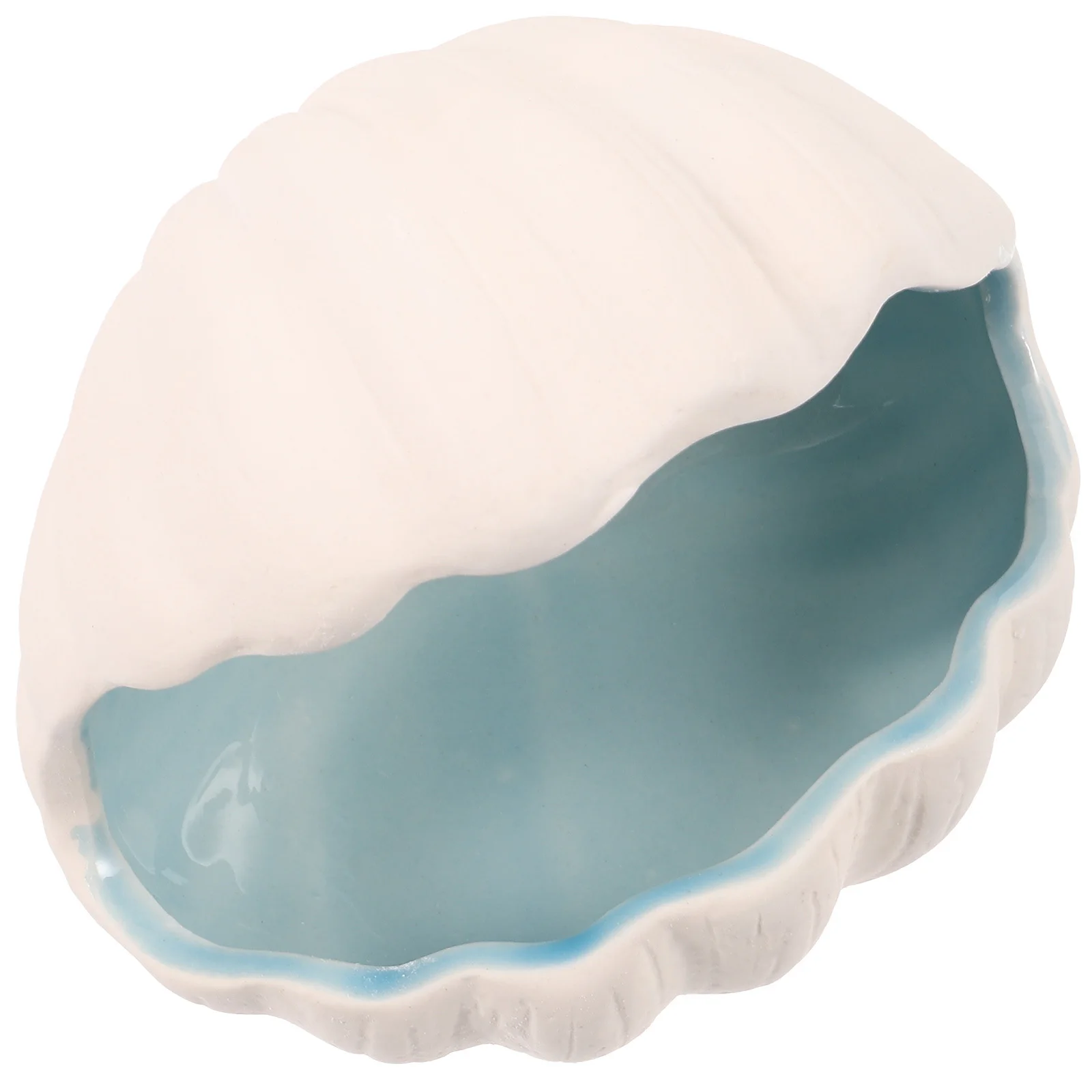 

Ocean Theme Ceramic Key Storage Plate Jewelry Holder Decorative Tray Ring Dish for Desktop Organizer Sundries Storage