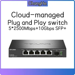 TL-LINK  TL-SE2106 5 Ports 2.5G and 1 Ports 10Gbps(SFP+) Cloud Management Ethernet Switch SH1005 upgrade