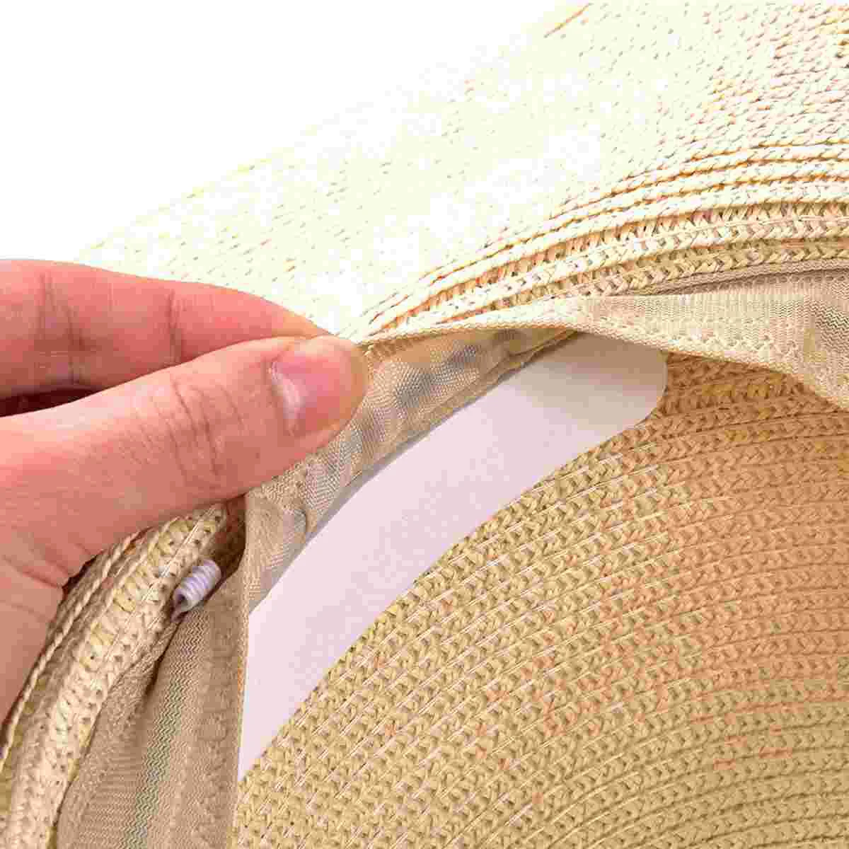 48 Pcs Adjustable Head Circumference Stickers Saver EVA Hat Size Reducer Tape Caps