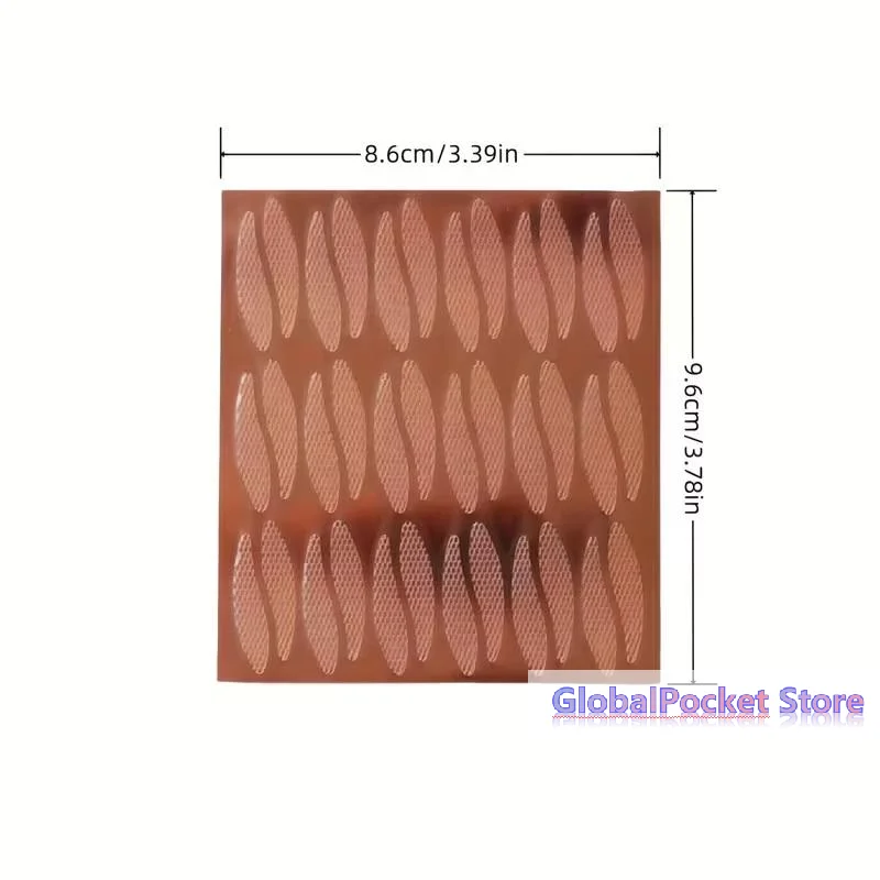 Lace Mesh Teardrop Shape Eyelid Paste-Shaped Invisible Double Fold Eyelid Shadow Tape Sticker Beauty Makeup Eyelid Tool 180pcs - view 6