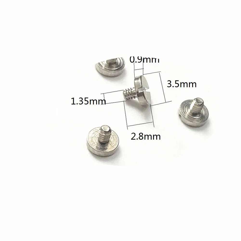 Watch accessories are suitable for C watch back cover screw bottom cover K94231 stainless steel high-quality slotted screws