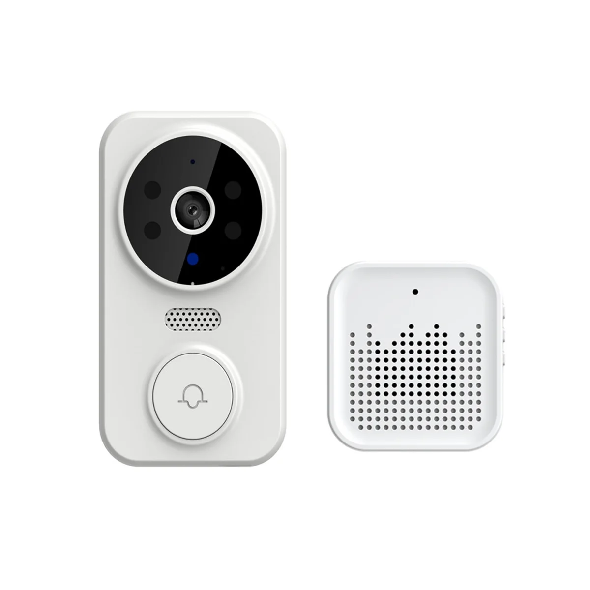 

Video Doorbell Smart Doorbell Wireless Remote Video Doorbell Intelligent Visual Doorbell 2.4Ghz WiFi