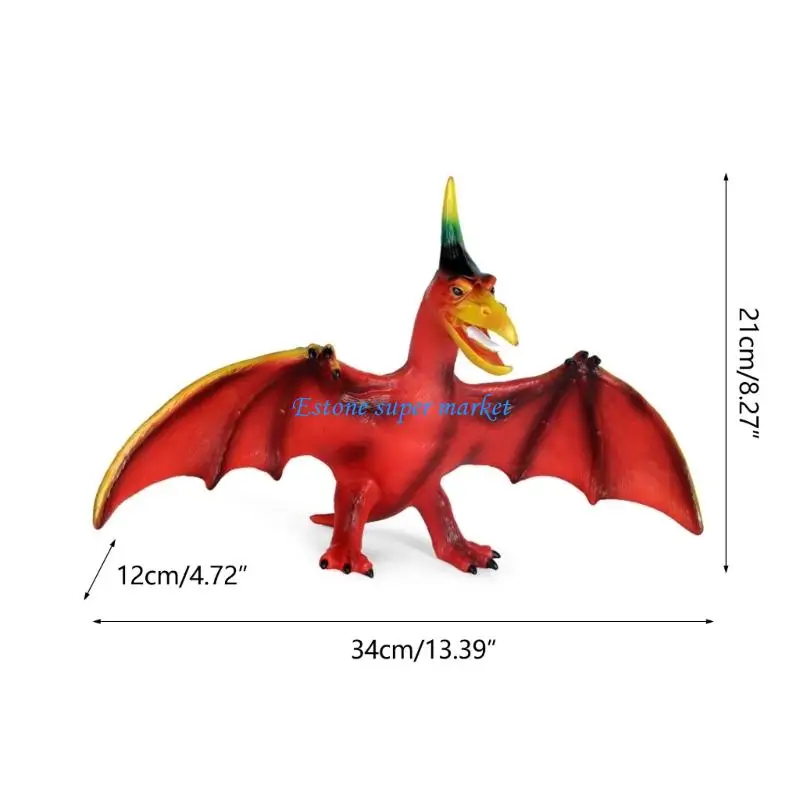 

090B Realistic Looking Dinosaur for Boys Girls Age 3 and Up Birthday Gift