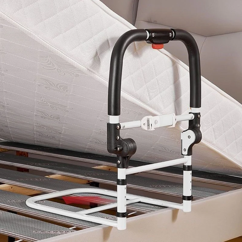 Senior Safety Rails Household Bedroom Foldable Bedside Guardrail Simple Secure Multifunctional Handrail Geriatric Furniture