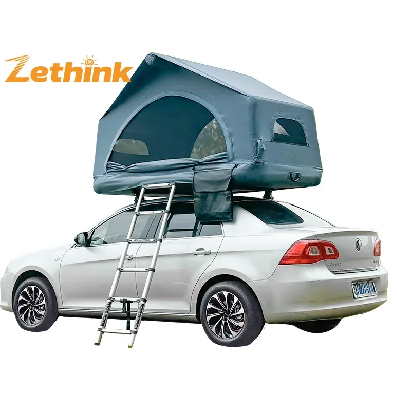 New Trend Shell Wing Inflatable Roof Top Tent Water Proof Large Internal Space Prevent Bumping Glamping Outdoor Tents