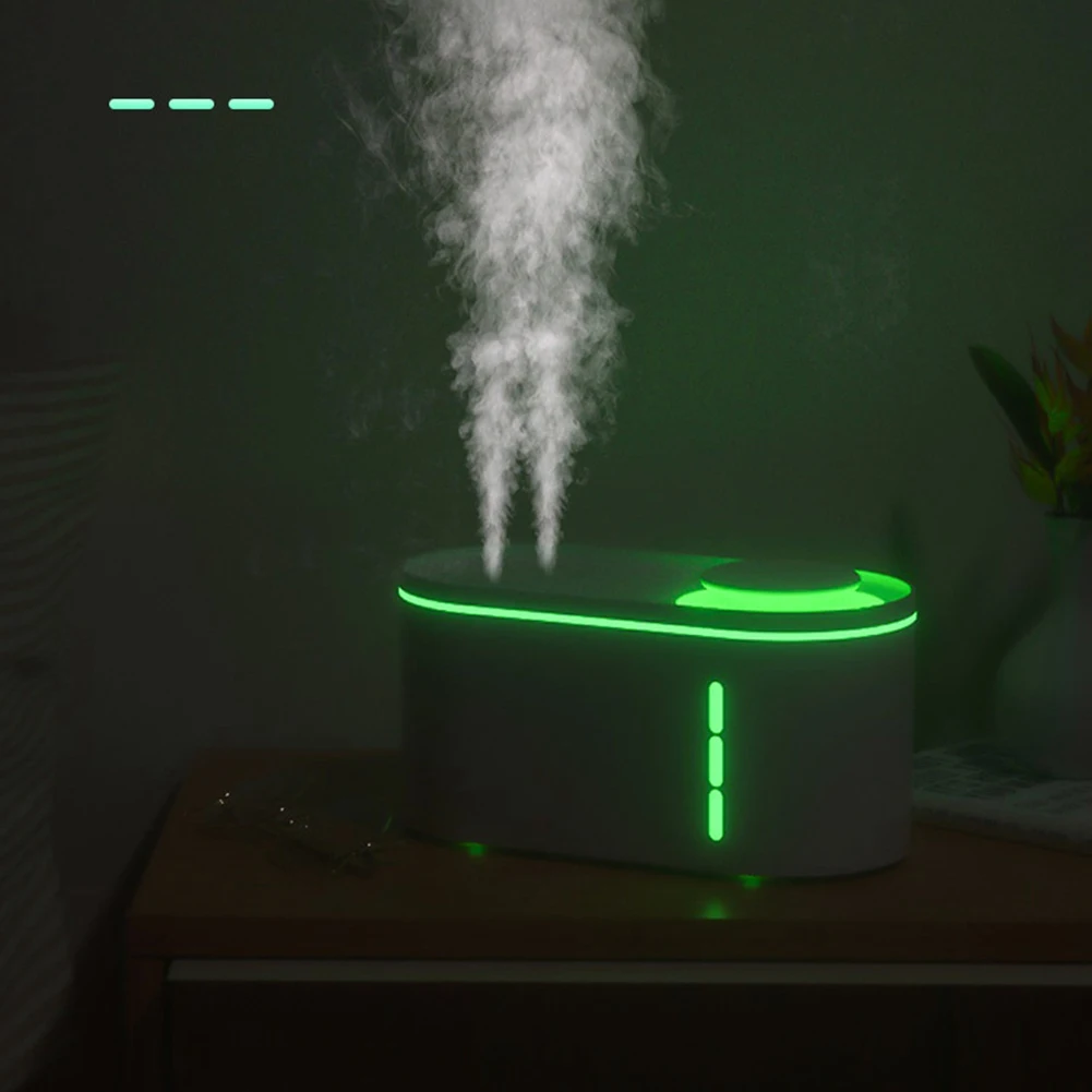 Umidificatore a spruzzo portatile USB umidificatori silenziosi senza fili del diffusore dell'umidificatore di grande capacità per l'umidificatore della camera da letto bianco