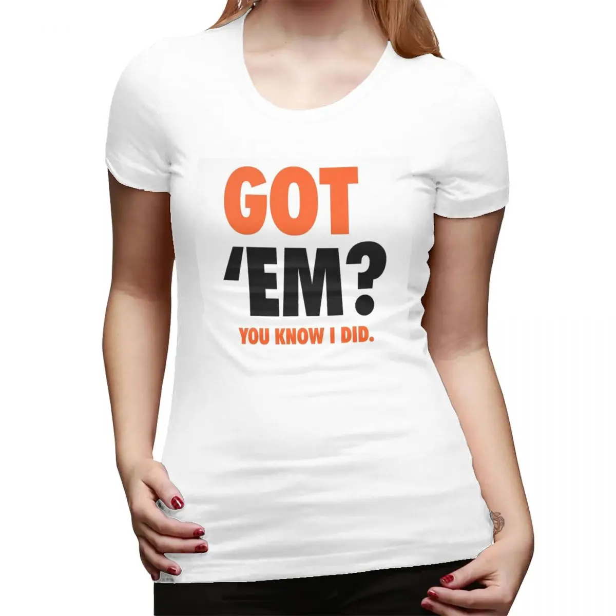 

Got Em T-Shirt for Women Crew Neck Streetwear T Shirts Women's Tees Short Summer Clothes Tops