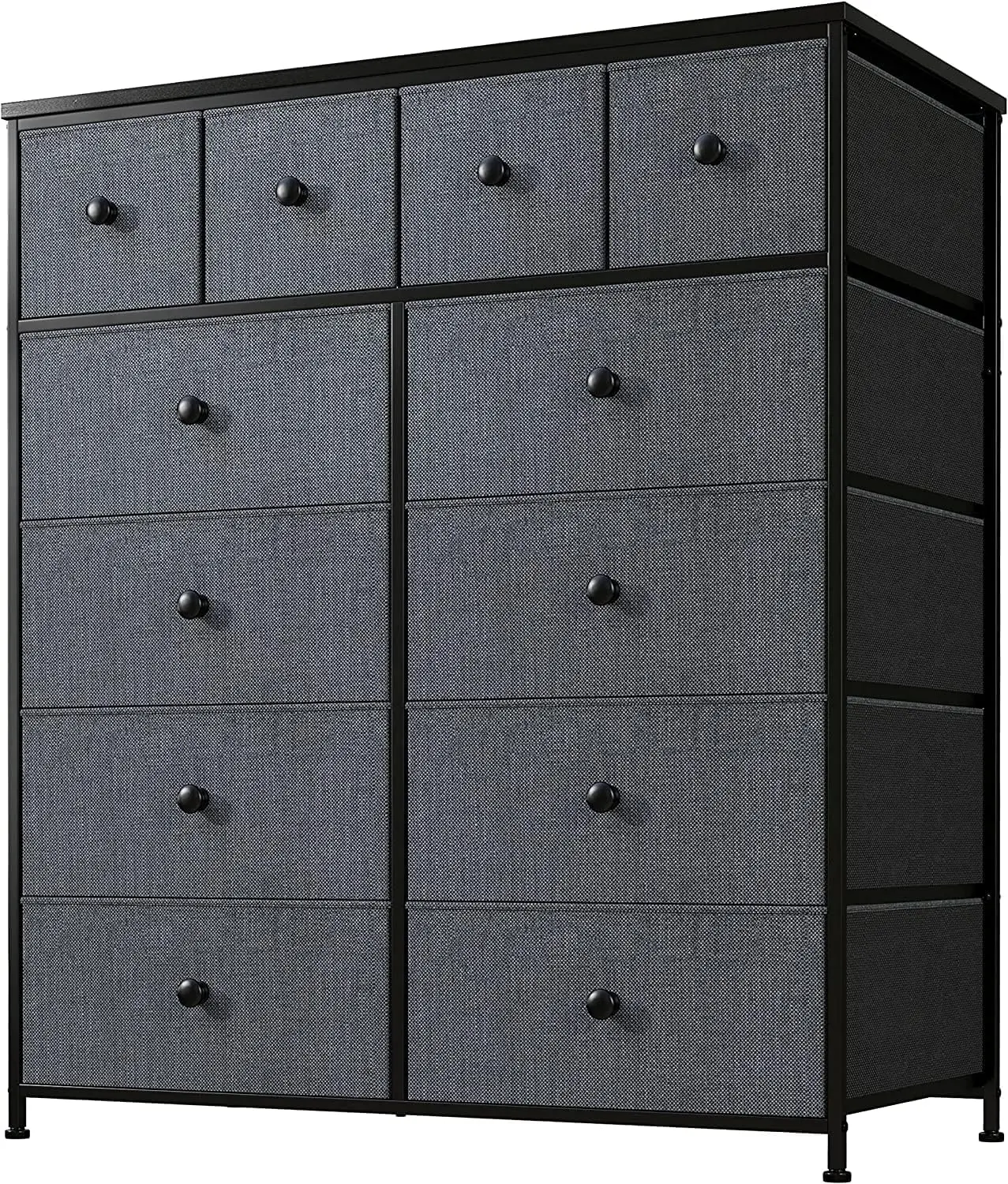 Fabric Dresser for Bedroom with 12 Deep Drawers Dressers & Chest of Drawers for Bedroom,Hallway, Closets,College Dorm