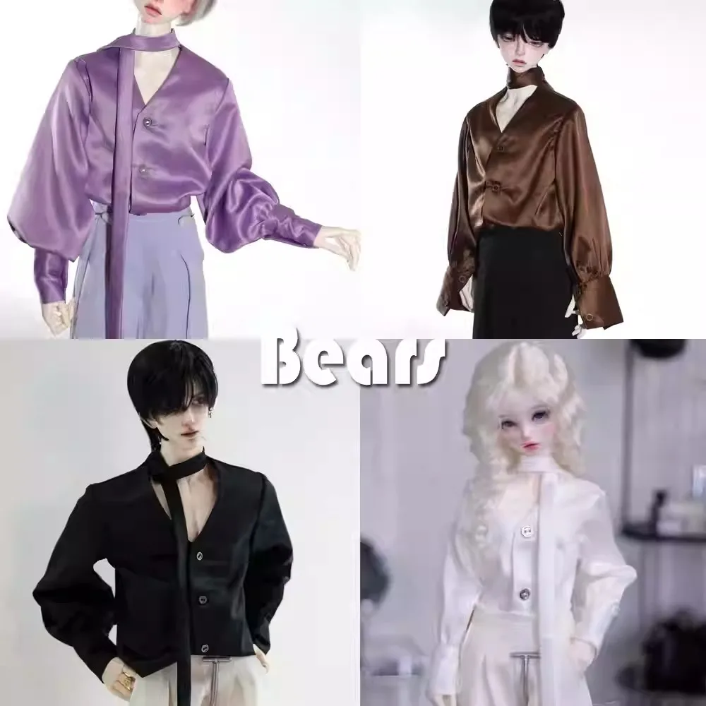 

Doll Accessories ID75 1/4 1/3 70cm SD13 SD17 SD10 Girl Boy Man Woman MSD BJD Doll Shirt Clothes tops Bears57