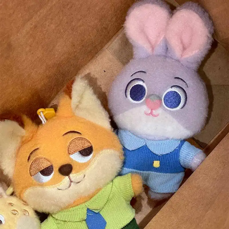 Disney Zootopia Series Judy Nick Rugzak Hanger Schattig Knuffel Sleutelhanger Decoratie Speelgoed Cartoon Anime Perifere Verrassingscadeau