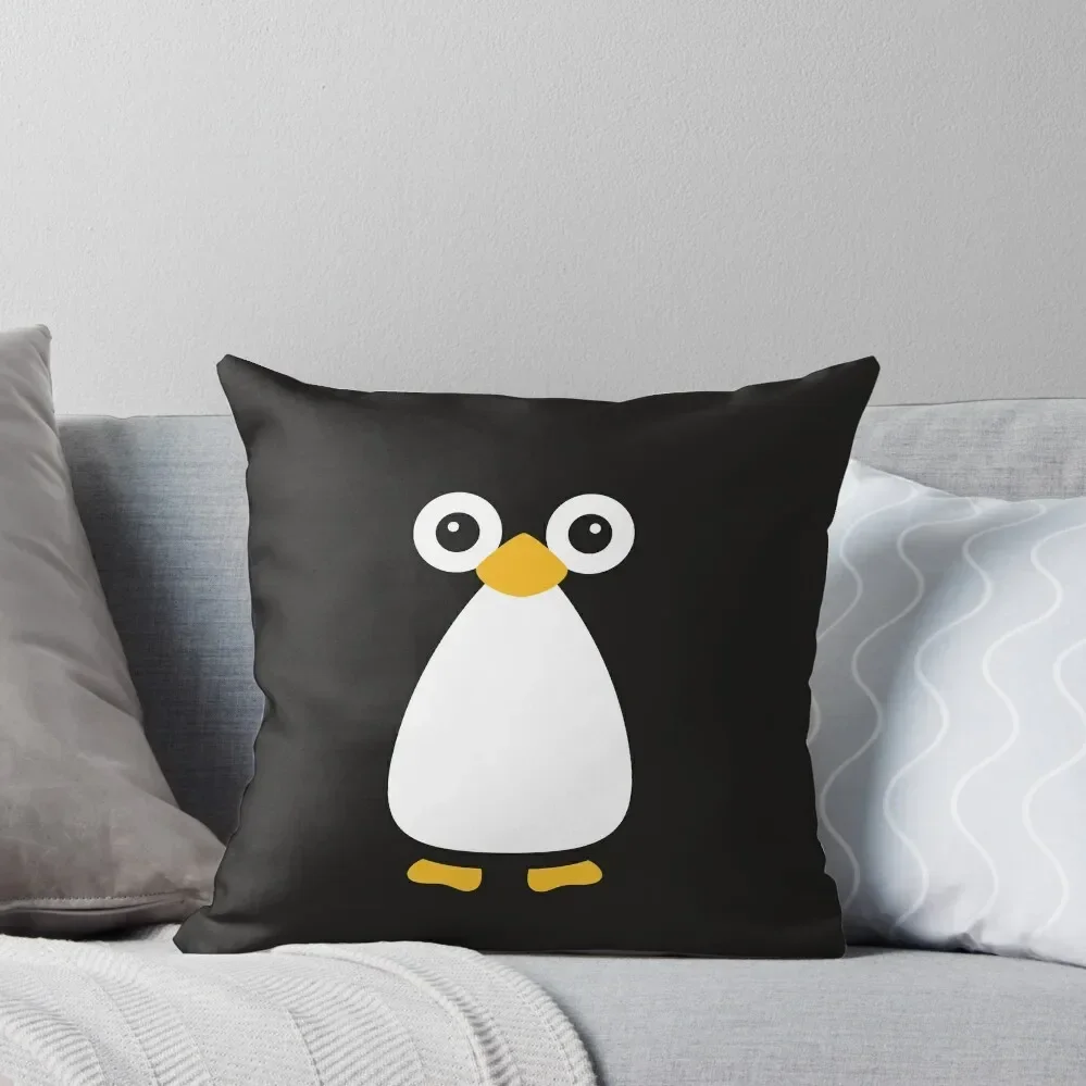 Cute Vector Penguin Throw Pillow Decorative Cushions For Living Room home decor items autumn pillowcase Sofa Cushion Pillow