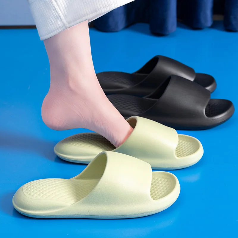 

House Slipper Woman Cloud Summer Sandals Men Flip Flops Beach Slides Casual Home Shoes Flat Non Slip Eva Female Male Soft Sole