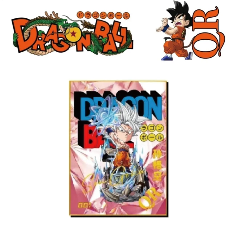 Tide sto obrazów Dragonball Qrseries postacie z anime Kakarotto Bulma karta kolekcjonerska brązujący świąteczny prezent urodzinowy