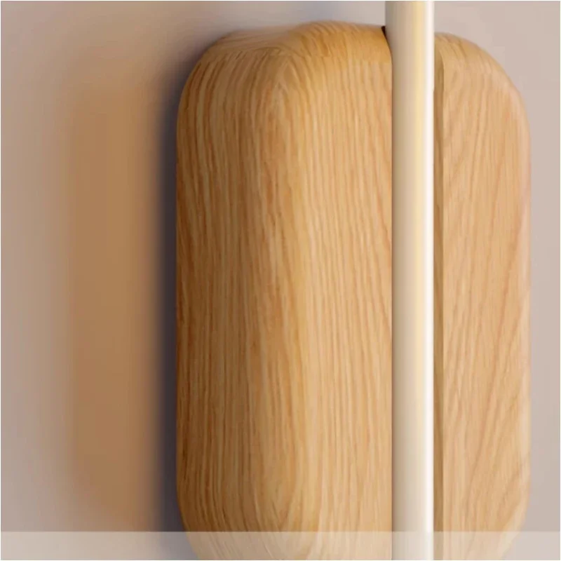 Simples Moderno Nordic Log Lâmpadas de Parede, Bedroom Bedside Lamp, Home Decor, Sala de estar, Sofá, Estudo, Reading Wall Lights, Iluminação Interior