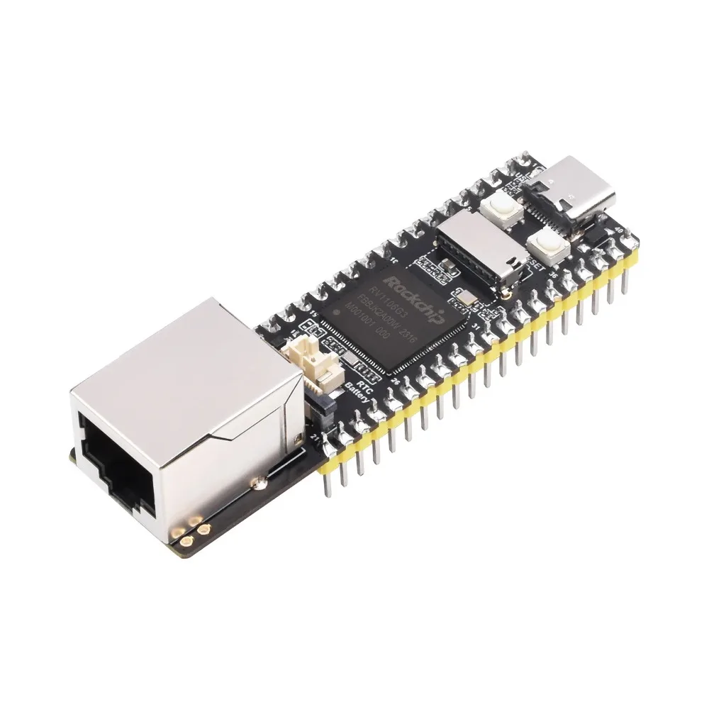 Luckfox Micro Development Board, Pico Pro Max, RV1106 Linux, integra ARM Cortex-A7 MCU NPU e processadores ISP