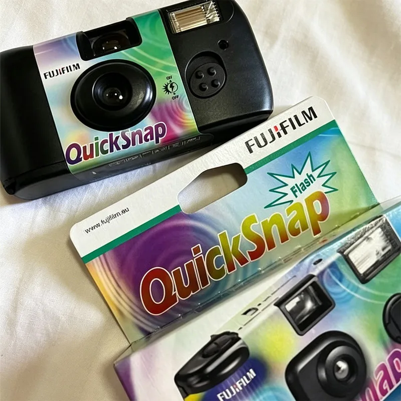 Fujifilm QuickSnap Film Cameras 1/6Pcs 35mm With Flash Color Negative 27 Photo Exposures Single Use OneTimeUse (Expi date: 2025)
