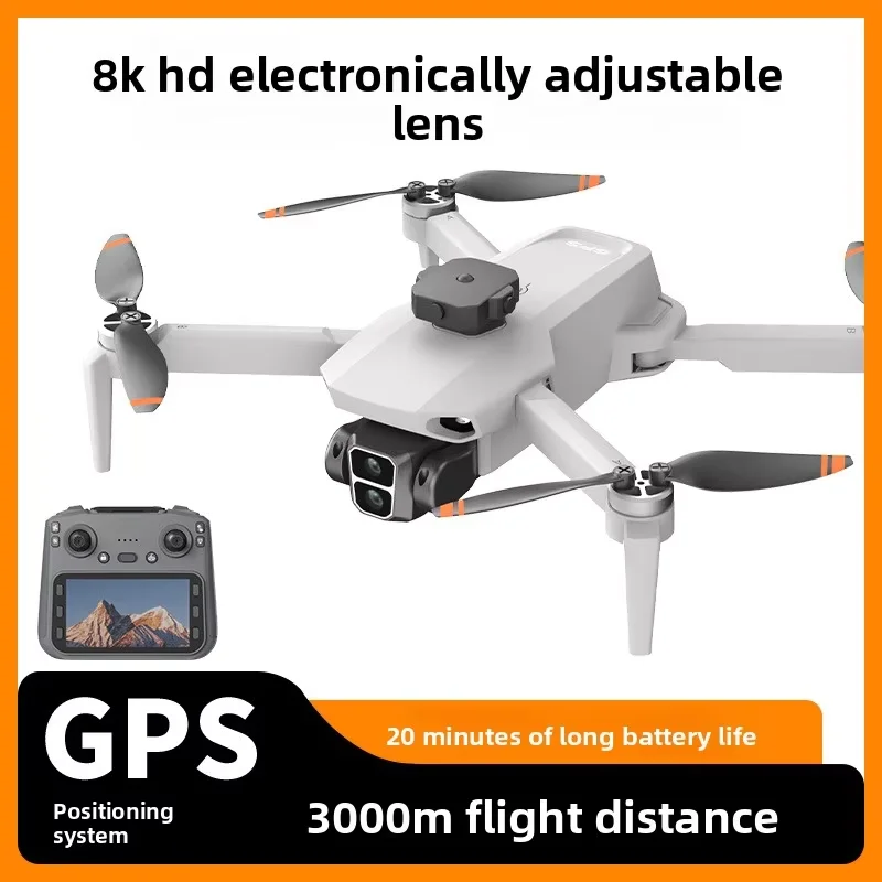 L106-1 GPS Drone with 5.9 Inch LCD Large Color Screen Brushless High Definition Aerial Photography Folding Cross-Border New GPS