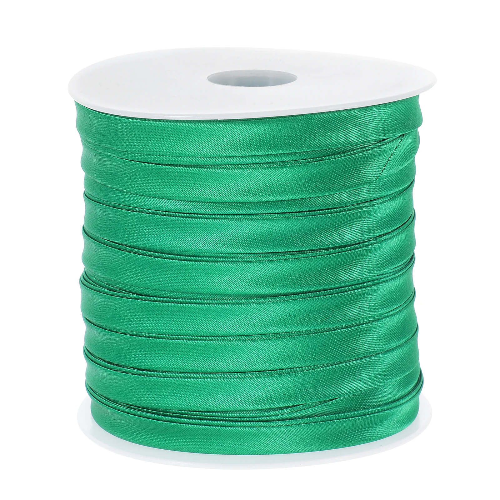 

54.68 Yards Green Double Fold Bias Tape for Sewing Quilting Piping Decorative Finishing Craft DIY Bias Binding Tape