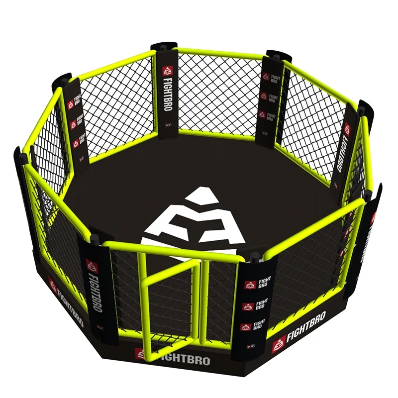 Восьмиугольное кольцо FightBro Ufc, поставка с клеткой UFCgym и CIMMAF MMA