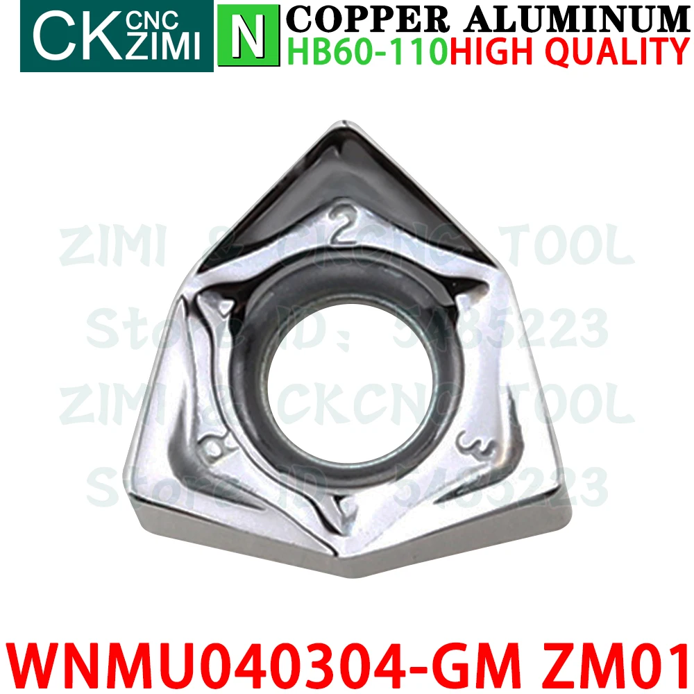 Imagem -06 - Wnmu 040304 gm Zm01 Inserções de Carboneto Ferramentas de Inserção de Fresagem de Alumínio Torno de Metal Wnmu0403 Mfwn90 Ferramentas de Corte e Fresagem Intercambiáveis Insertos de Faceamento Wnmu040304-gm Zm01