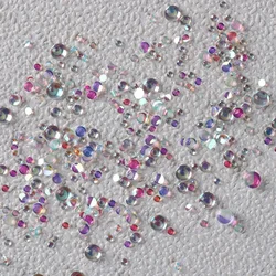 350pcs Clear Dewdrop Water Droplets Embellishments Simulation Round Clear Waterdrop Resin Beads Scrapbooking Embellishments DIY