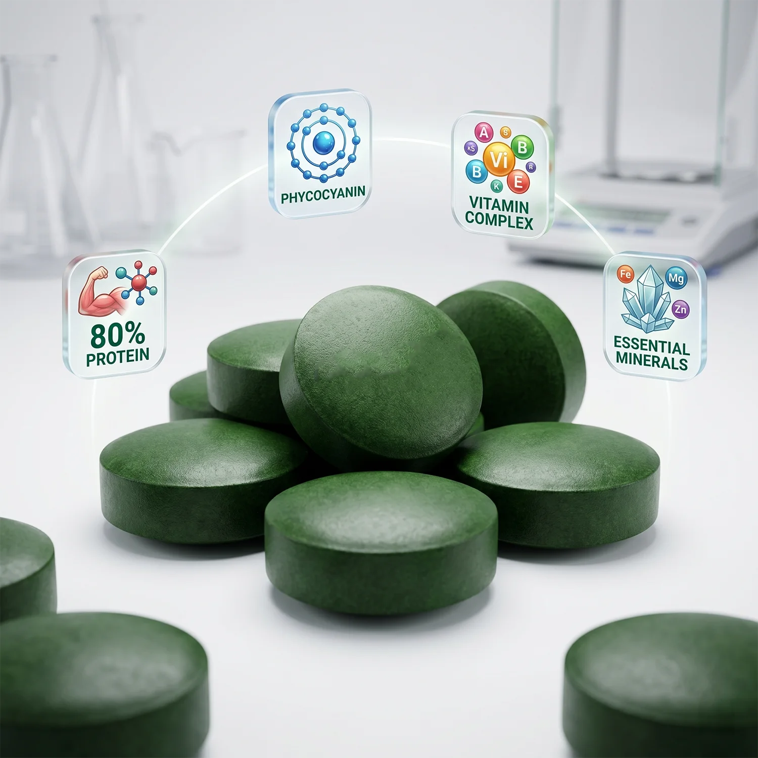 1250 таблеток спирулины высоко – обзор и цена Spirulina Tablet Organic